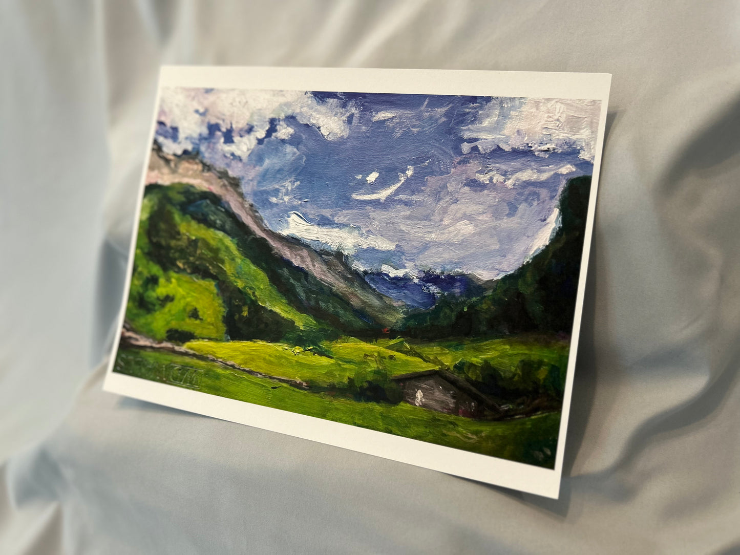 Valley House - Large Print