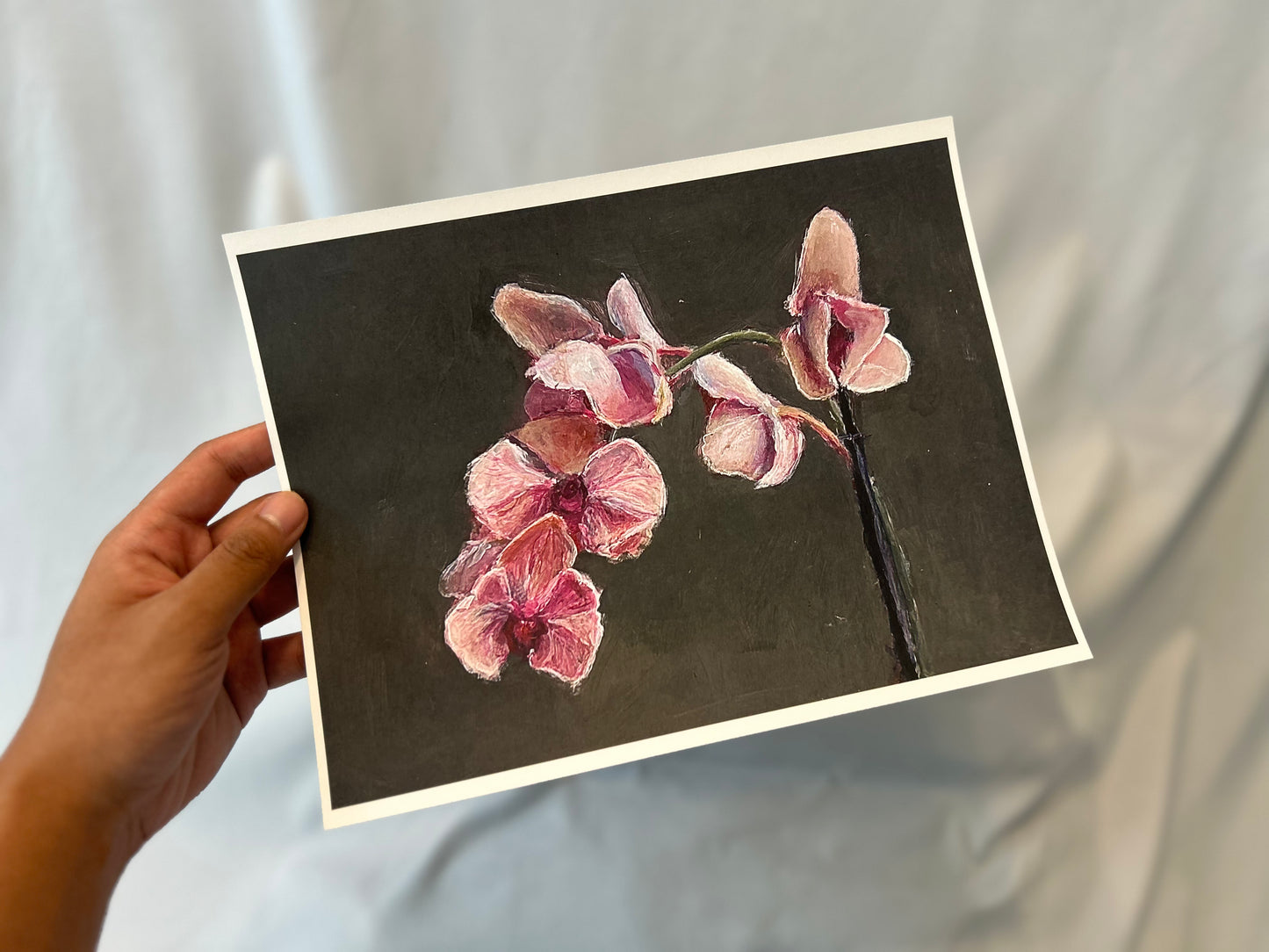 Orchid Study - Large Print