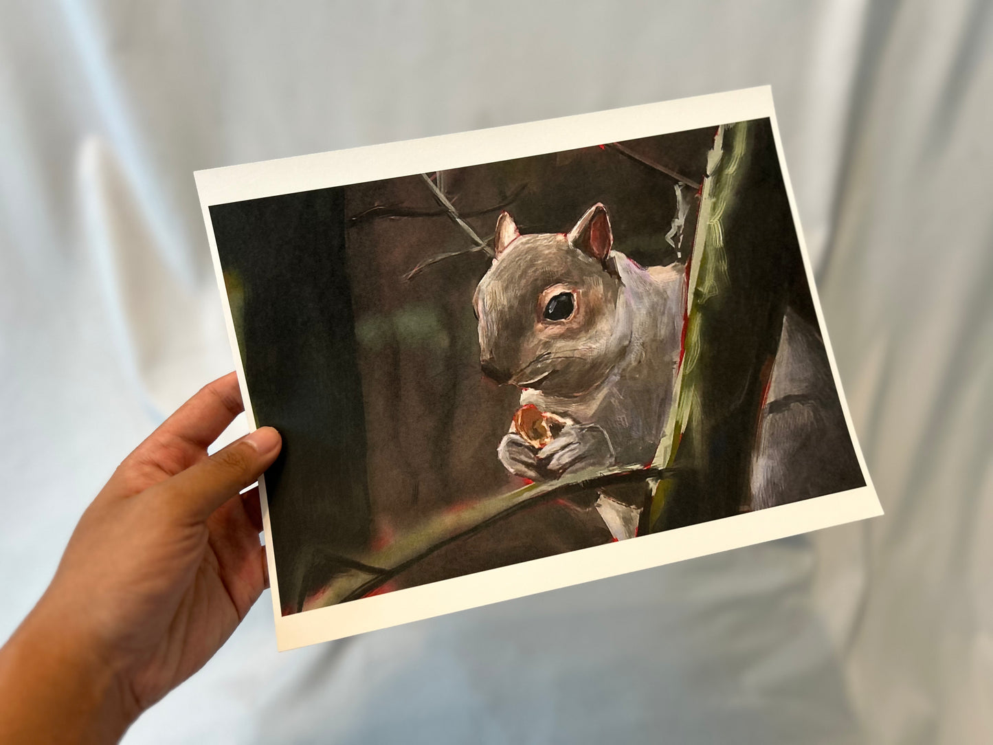 Squirrel - Large Print