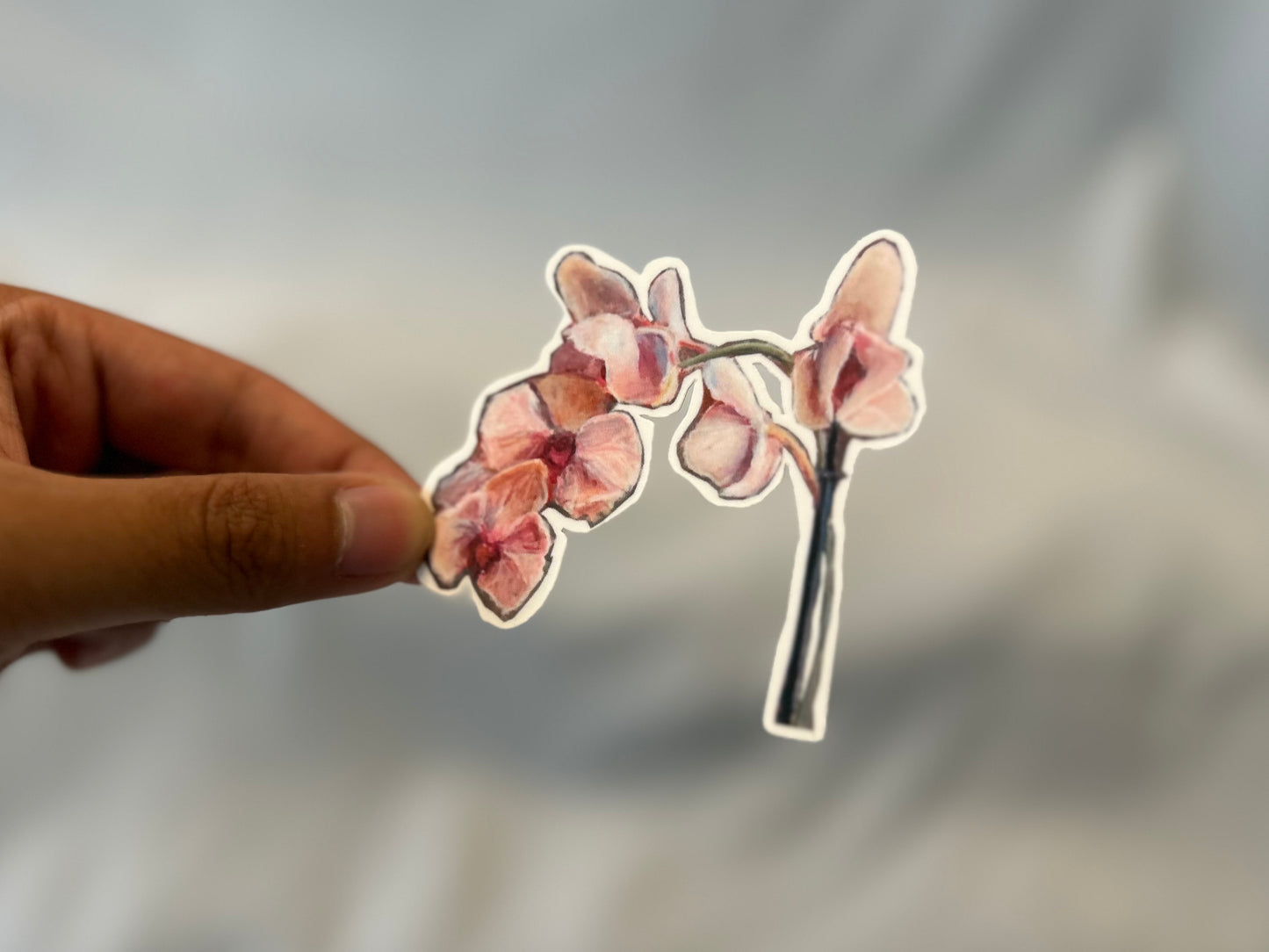 Orchid Sticker