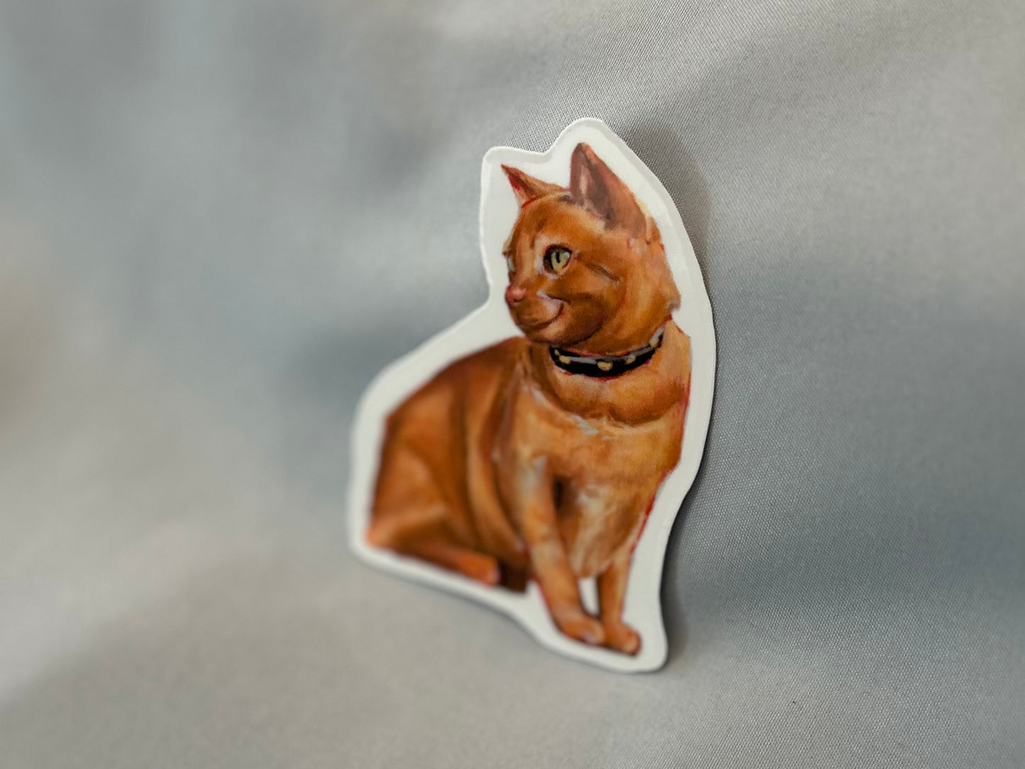 Tabby Cat Sticker