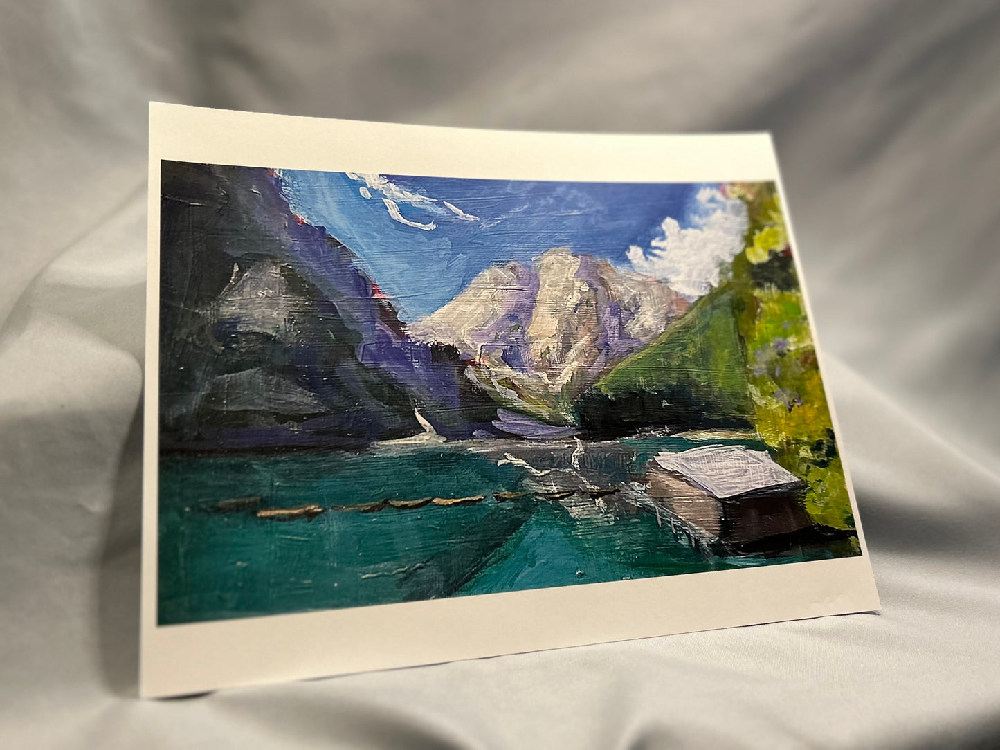 Purple Mountain - Large Print