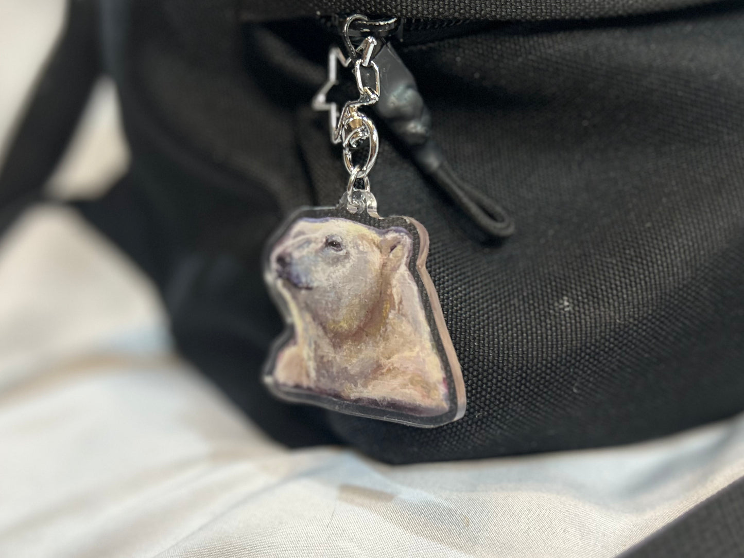 Polar Bear - Keychain