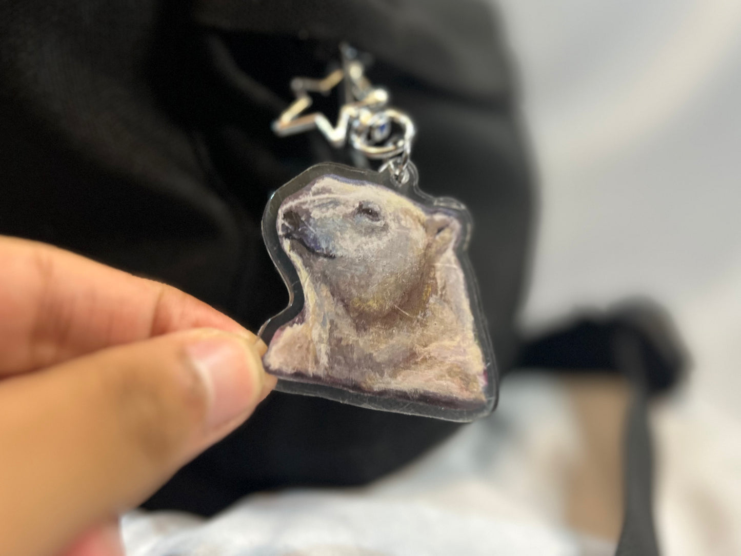 Polar Bear - Keychain