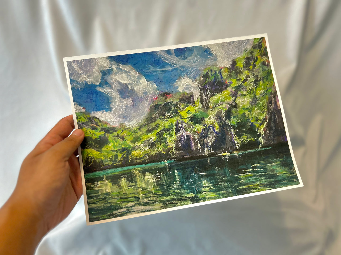 Deep Waters - Large Print