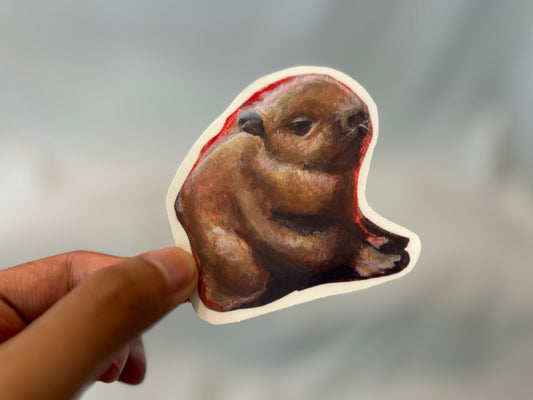Capybara Sticker
