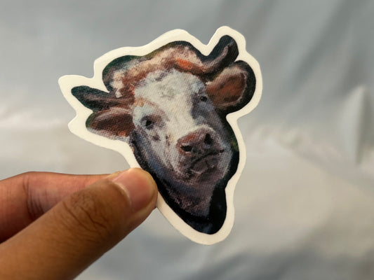 Cow Sticker