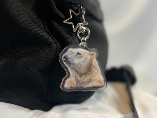 Polar Bear - Keychain